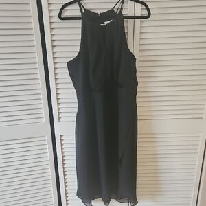 Elegant Black Sleeveless Dress